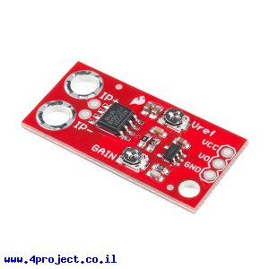 חיישן זרם נמוך ACS723 עם הגברת יציאה