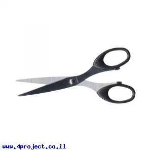 מספריים בסיסיות 6" ידיות פלסטיק