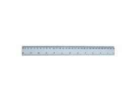 תמונה של מוצר סרגל פלסטי - 30 ס"מ שקוף