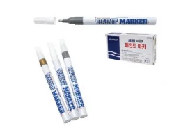 תמונה של מוצר טוש מטאלי Paint Marker דק - זהב