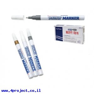 טוש מטאלי Paint Marker דק - זהב