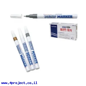 טוש מטאלי Paint Marker דק - זהב