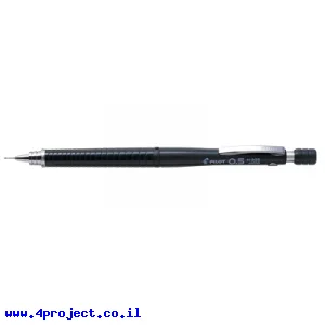 עיפרון מכני מקצועי פיילוט Pilot H-325, גוף שחור - 0.5 מ"מ