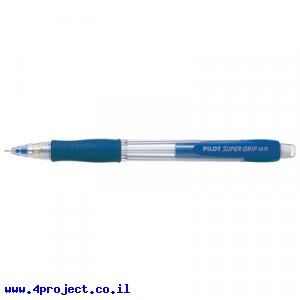 עיפרון מכני פיילוט Pilot H-187 סופר גריפ, גוף כחול - 0.7 מ"מ