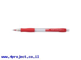 תמונה של מוצר עיפרון מכני פיילוט Pilot H-185 סופר גריפ, גוף אדום - 0.5 מ"מ