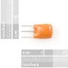 רזונטור קרמי 1.80MHz