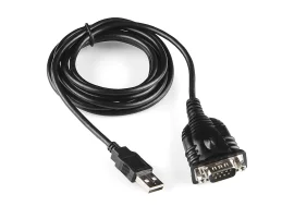 תמונה של מוצר מתאם USB ל-RS-232 - כבל 1.8 מטר