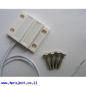 מפסק ריד (reed switch) N/O - חיישן מגנטי לדלת או חלון