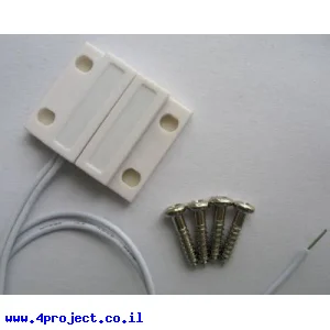 מפסק ריד (reed switch) N/O - חיישן מגנטי לדלת או חלון
