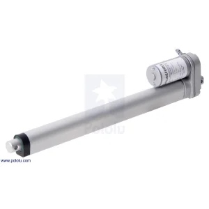 מנוע לינארי DC 12V, דגם LD , תנועה 300mm, 15kgf, 4.4cm/s