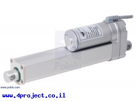 תמונה של מוצר מנוע לינארי DC 12V, דגם MD , תנועה 150mm, 100kgf, 1.5cm/s