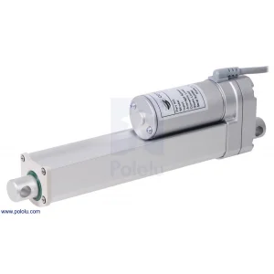 מנוע לינארי DC 12V, דגם MD , תנועה 150mm, 100kgf, 1.5cm/s