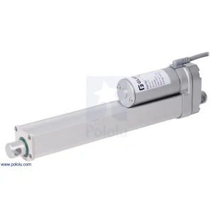 מנוע לינארי DC 12V, דגם MD , תנועה 200mm, 100kgf, 1.5cm/s