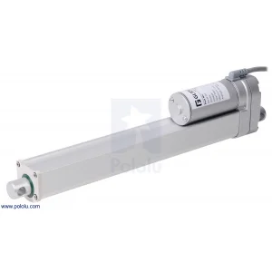 מנוע לינארי DC 12V, דגם MD , תנועה 250mm, 100kgf, 1.5cm/s