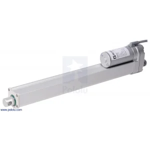 מנוע לינארי DC 12V, דגם MD , תנועה 300mm, 100kgf, 1.5cm/s