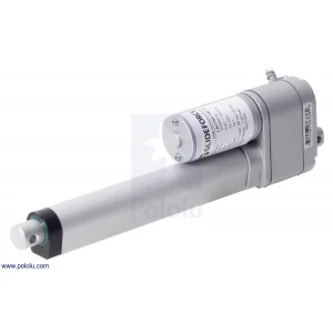 מנוע לינארי DC 12V, דגם LD , תנועה 150mm, 25kgf, 2.8cm/s - משוב