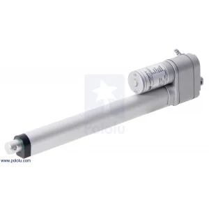מנוע לינארי DC 12V, דגם LD , תנועה 250mm, 25kgf, 2.8cm/s - משוב