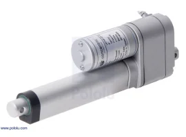 תמונה של מוצר מנוע לינארי DC 12V, דגם LD , תנועה 100mm, 50kgf, 1.5cm/s - משוב