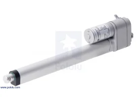 תמונה של מוצר מנוע לינארי DC 12V, דגם LD , תנועה 250mm, 50kgf, 1.5cm/s - משוב