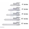 מנוע לינארי DC 12V, דגם MD , תנועה 100mm, 100kgf, 1.5cm/s - משוב