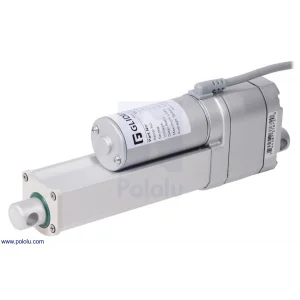 מנוע לינארי DC 12V, דגם MD , תנועה 100mm, 100kgf, 1.5cm/s - משוב