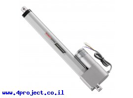 תמונה של מוצר מנוע לינארי DC 12V, דגם HD , תנועה 250mm, 15kgf, 4.3cm/s - משוב