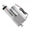 מנוע לינארי DC 12V, דגם HD , תנועה 50mm, 15kgf, 4.3cm/s - משוב