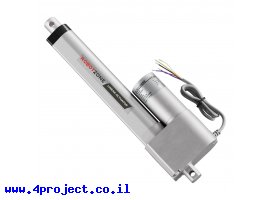 תמונה של מוצר מנוע לינארי DC 12V, דגם HD , תנועה 150mm, 102kgf, 0.76cm/s - משוב