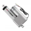 מנוע לינארי DC 12V, דגם HD , תנועה 50mm, 102kgf, 0.76cm/s - משוב