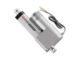 תמונה של מוצר מנוע לינארי DC 12V, דגם HD , תנועה 50mm, 102kgf, 0.76cm/s - משוב