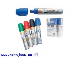 תמונה של מוצר טוש לא מחיק ג'מבו 100 LinePlus (ליין פלוס) דגם 2610 - שחור