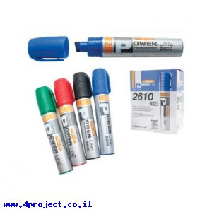 טוש לא מחיק ג'מבו 100 LinePlus (ליין פלוס) דגם 2610 - שחור