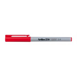 טוש לא מחיק 250 Artline (ארטליין) - אדום