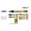 טוש לא מחיק 70 Artline (ארטליין) ראש עגול - כתום