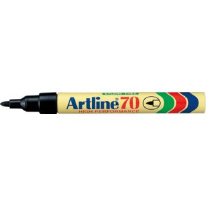טוש לא מחיק 70 Artline (ארטליין) ראש עגול - ורוד