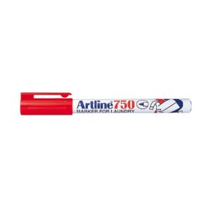 טוש לא מחיק עמיד בכביסה 750 Artline (ארטליין) - אדום