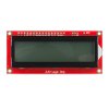 LCD טקסט 16x2, כתב שחור על RGB רקע, 3.3V, ממשק טורי
