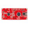 LCD טקסט 16x2, כתב שחור על RGB רקע, 3.3V, ממשק טורי