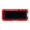 LCD טקסט 16x2, כתב RGB על רקע שחור, 3.3V, ממשק טורי
