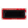 LCD טקסט 16x2, כתב RGB על רקע שחור, 3.3V, ממשק טורי