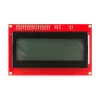 LCD טקסט 20x4, כתב שחור על RGB רקע, 3.3V, ממשק טורי