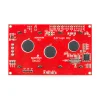 LCD טקסט 20x4, כתב שחור על RGB רקע, 3.3V, ממשק טורי