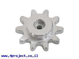 תמונה של מוצר גלגל שיניים לשרשרת 0.250", ציר 3F-25T, אלומיניום - 10 שיניים