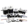 מנוע צעד 200 צעדים, NEMA 23, 2.5V/2.8A