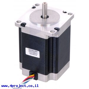 מנוע צעד 200 צעדים, NEMA 23, 4.5V/2A