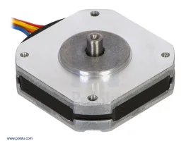 תמונה של מוצר מנוע צעד שטוח, 200 צעדים, NEMA 17, 3.5V/1A