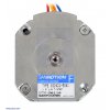 מנוע צעד שטוח, 200 צעדים, NEMA 17, 5.4V/1A