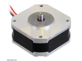 תמונה של מוצר מנוע צעד שטוח, 200 צעדים, NEMA 17, 5.4V/1A
