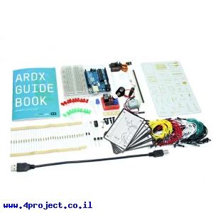 כרטיס פיתוח תואם Arduino - ערכת מתחילים ARDX