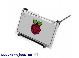 תמונה של מוצר מסך LCD 5" IPS 800x480, ממשק RPi, ללא מנגנון מגע
